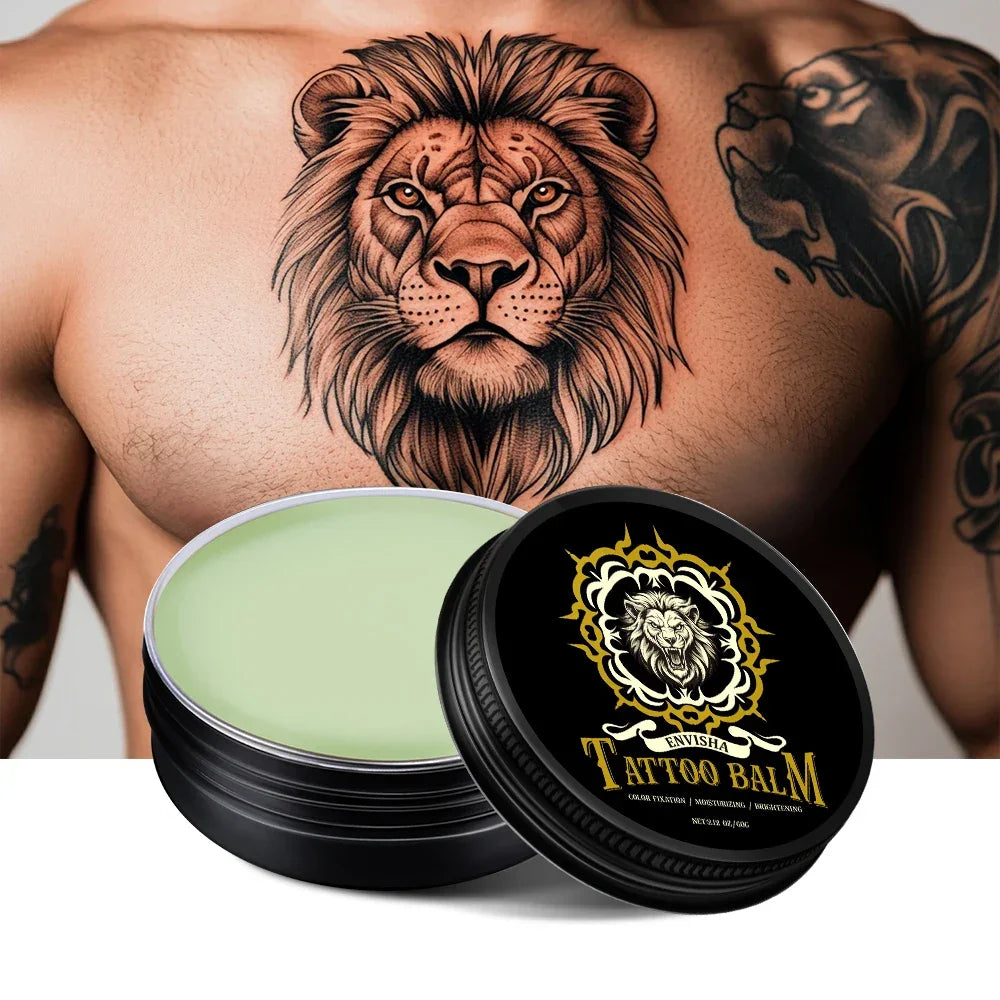 ENVISHA Tattoo Aftercare Balm – Moisturizing, Color-Fixing & Non-Irritating Peaceful Pleasures Health and Wellness