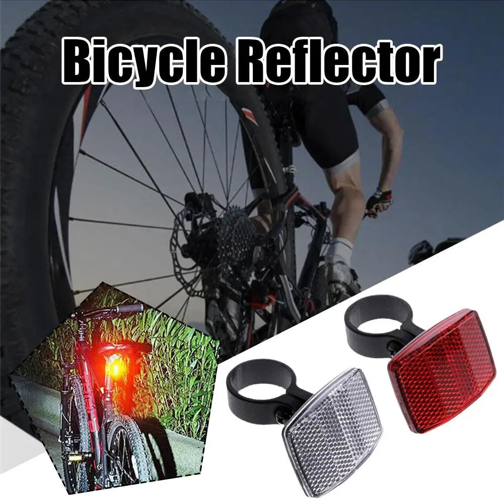 Bike Rear Reflector Safety Light Accessories Peaceful Pleasures Health and Wellness