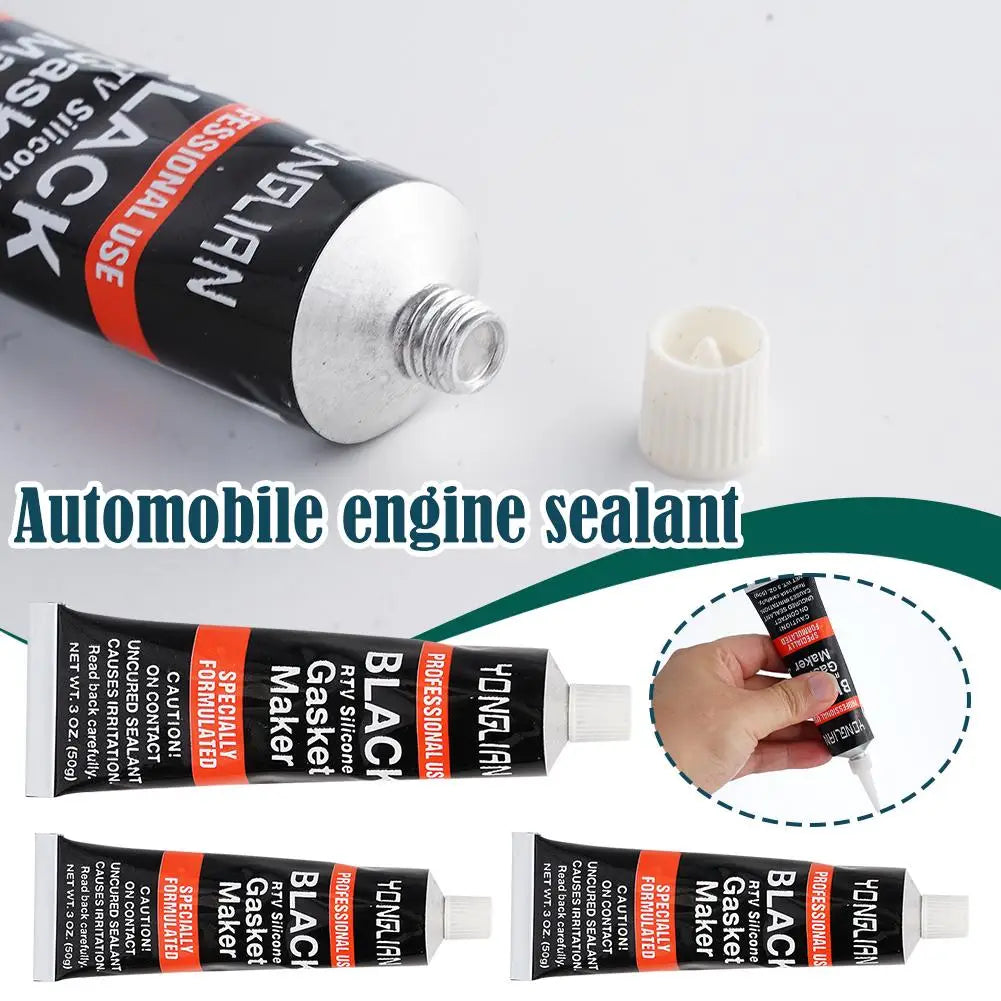 Car engine sealant Silicone Rubber High Temperature Resistant Waterproof Automotive Gasket Sealant for Car Motorcycle Engine Se Peaceful Pleasures Health and Wellness