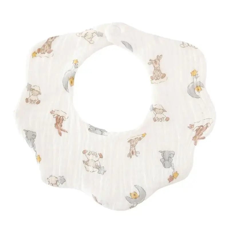 Cotton Bandana Baby Bib | Floral Teething & Drooling Bib