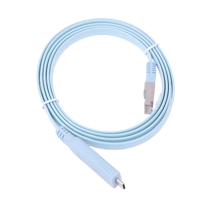 USB-C to RJ45 Console Cable 1.5m – RS232 Serial Adapter