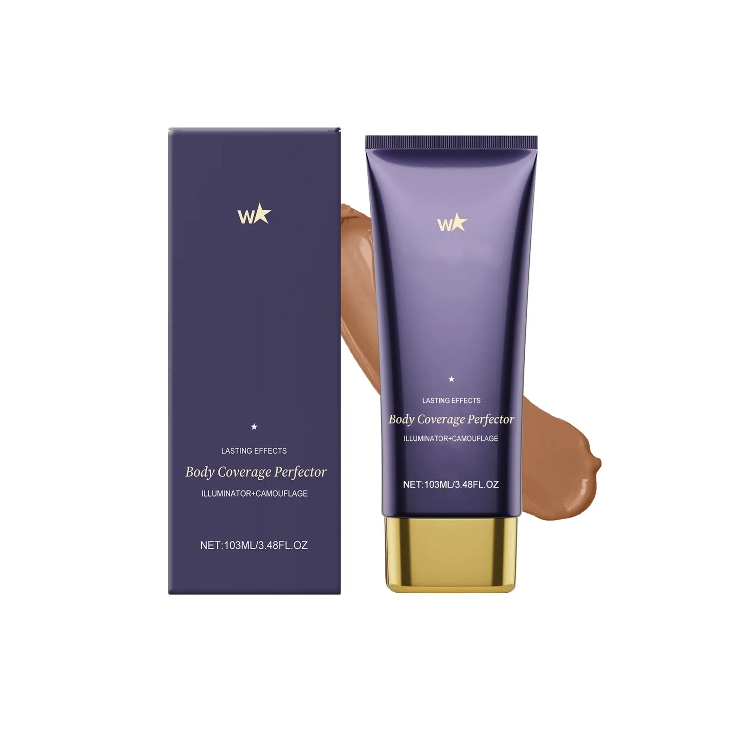 Body Coverage Perfector Long Lasting Waterproof Sweatproof Flawless Body Makeup Scars Spots Veins Tattoos Nourish Body Concealer Peaceful Pleasures Health and Wellness Bronze Radiance