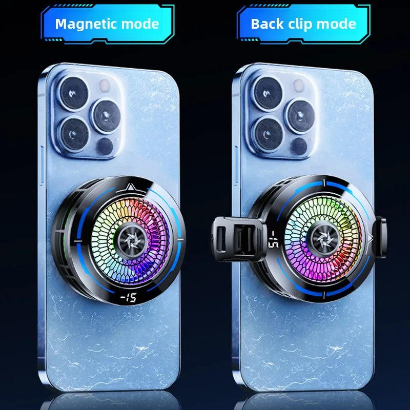 phone radiator fan gaming portable phone cooling fan for mobile cooler magnetic cell phone cooler for phone gaming phone cooler Peaceful Pleasures Health and Wellness