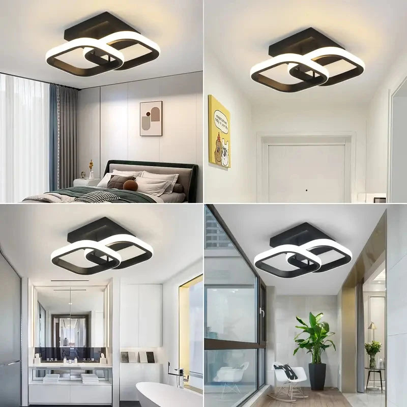 22W LED Ceiling Light | Modern Minimalist Home Fixture
