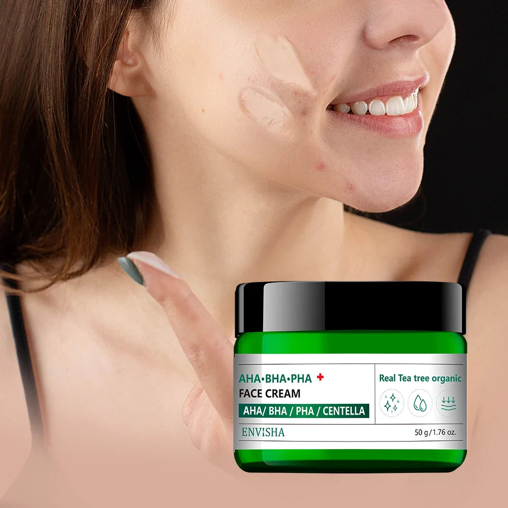 ENVISHA Face Cream – Collagen, Hyaluronic Acid & Retinol 50ml