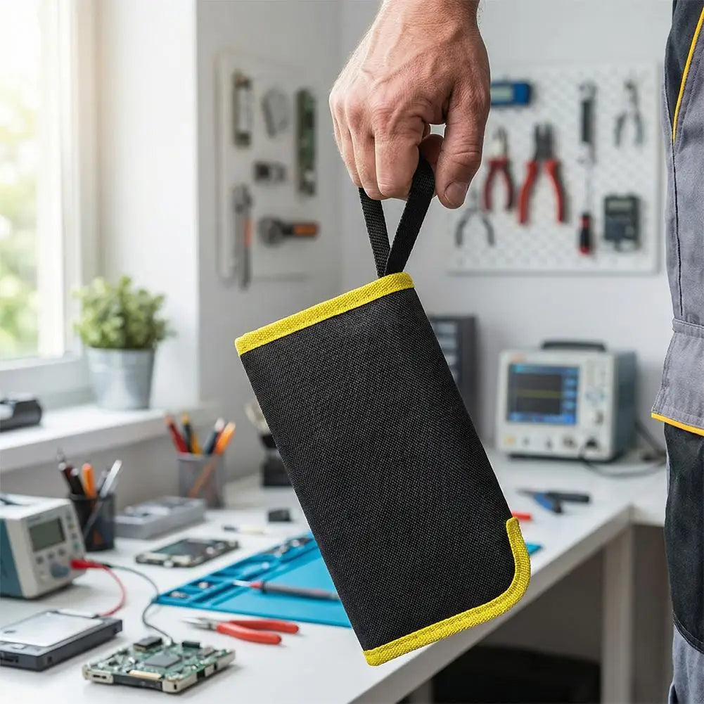 Oxford Canvas Tool Bag – Multifunction Repair & Hardware Pouch