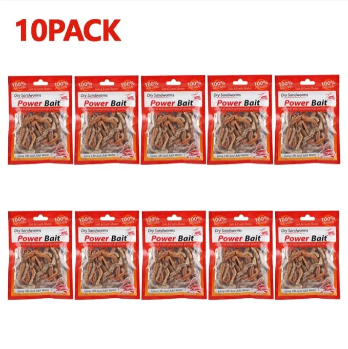 NEW 2026 Fishing Bait Fishing Lure Artificial Bug Smell Worms Gear For Outdoor Fishing Peaceful Pleasures Health and Wellness DY03-10Bags