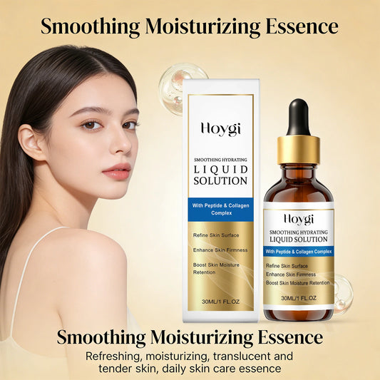 Smoothing Moisturizing Essence Firming Lifting Skin Dullness Improvement Brightening Skin Fade Fine Lines Hydrating Face Serum Peaceful Pleasures Health and Wellness