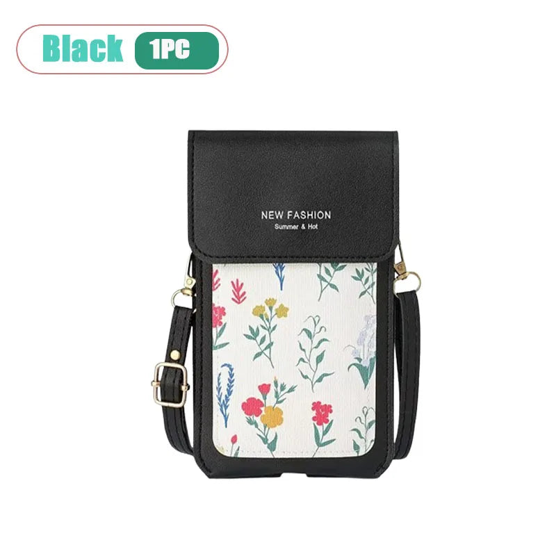 Touchscreen Crossbody Phone Bag for Women | Mini Shoulder Purse