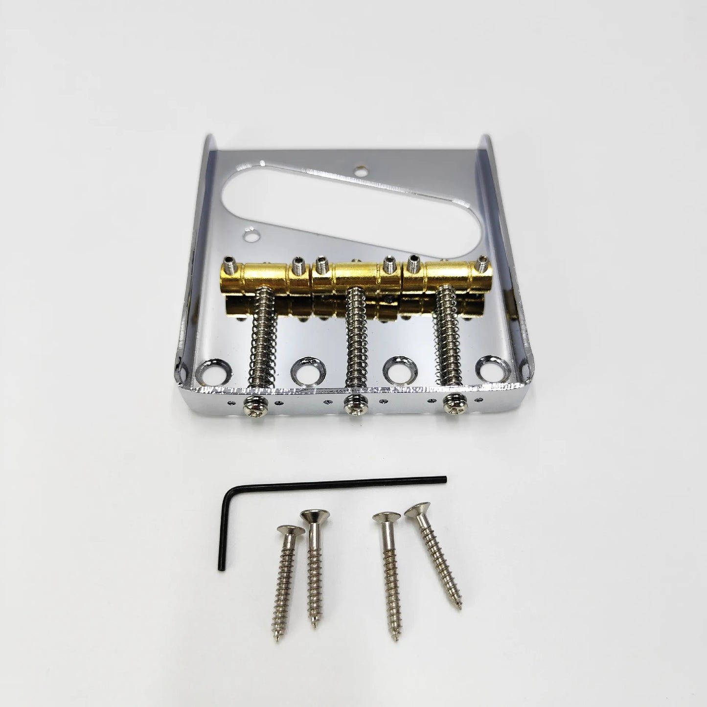 TL Folded Edge Electric Guitar Bridge 3 Yards Fixed Tunes Pull String