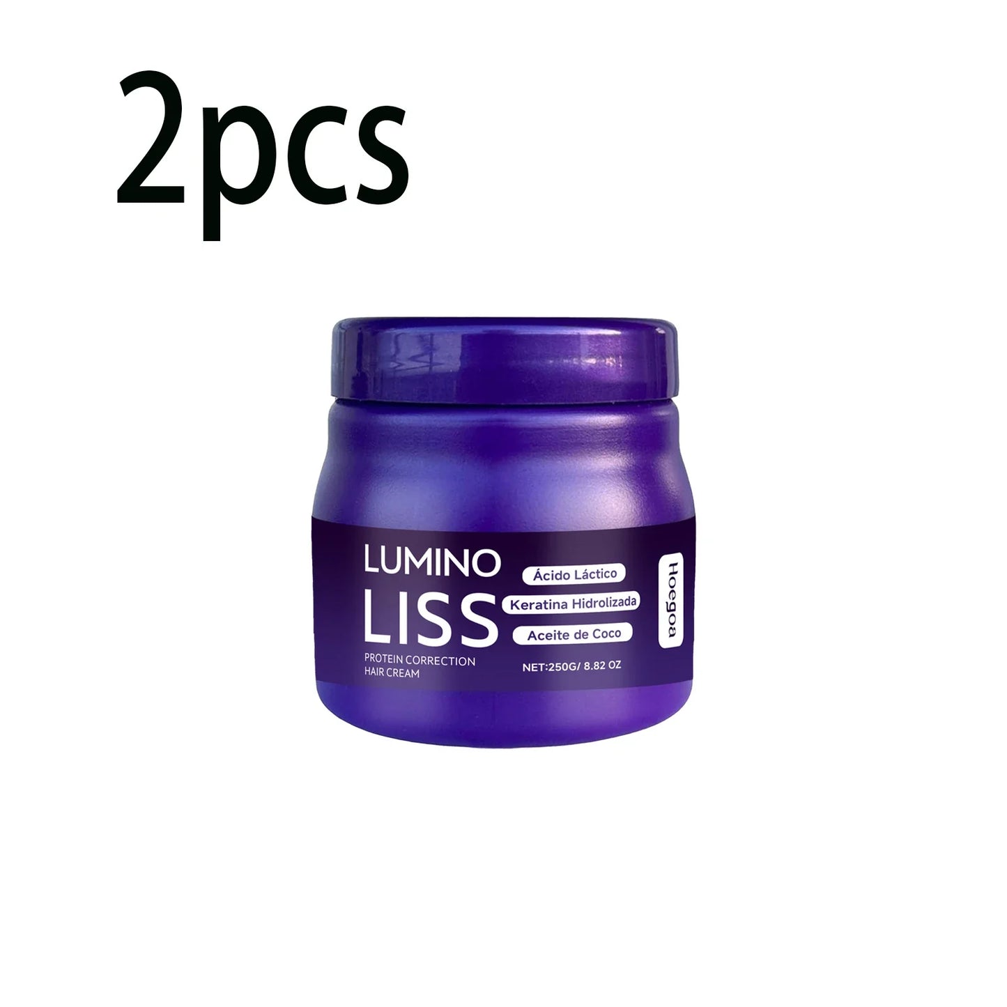 HOEGOA Protein Hair Straightening Cream – Frizz Control
