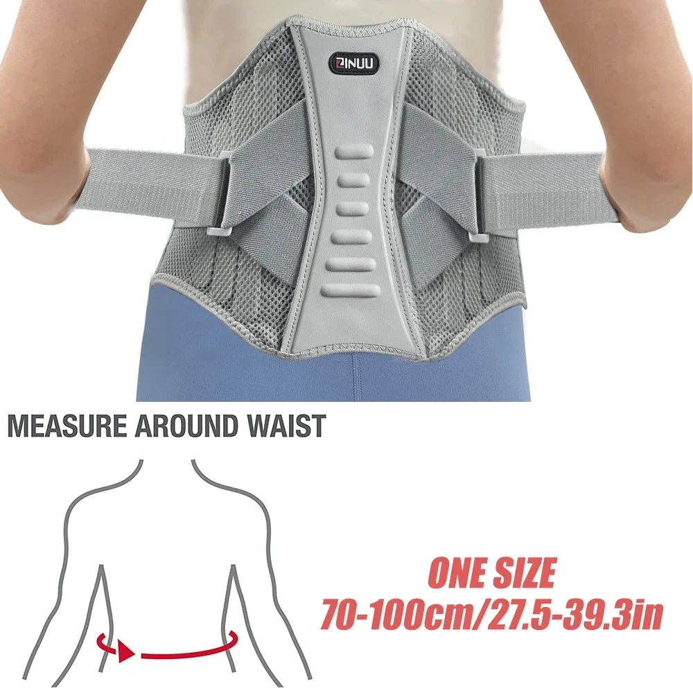 WEFITON Back Support Belt | Sciatica & Herniated Disc Relief Lumbar Support Brace Peaceful Pleasures Health and Wellness