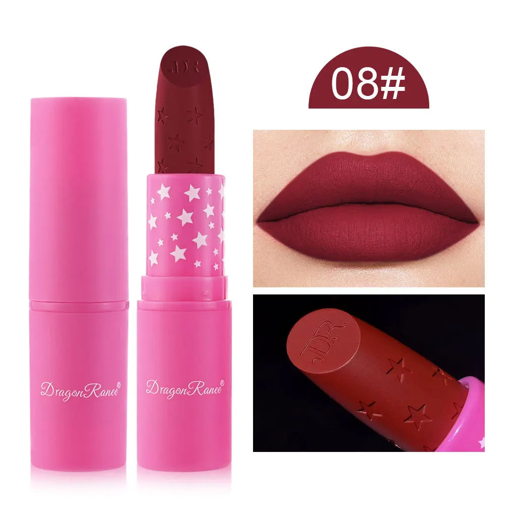 Dragon Ranee Velvet Matte Lipstick Pencil | 9 Colors, Waterproof