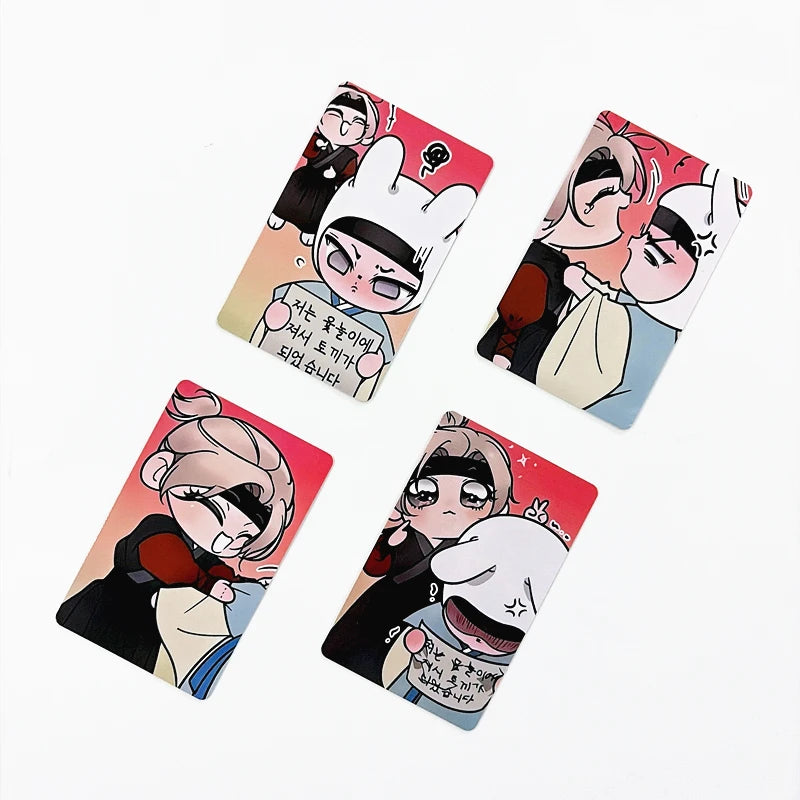 Borderline Manhwa Chibi Lomo Cards Eun Nanjo Hwang Mokyeon Photo Fans