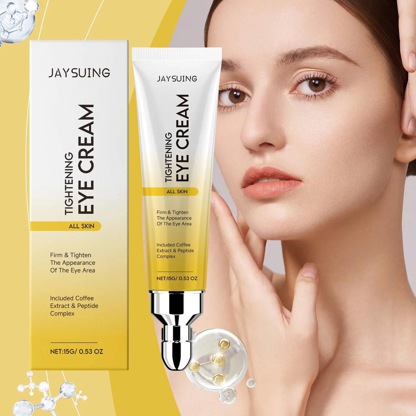 Revitalizing Eye Cream Anti Dark Circles Improve Puffiness Dullness Remove Wrinkles Hydrating Firming Brightening Eye Skin Care Peaceful Pleasures Health and Wellness