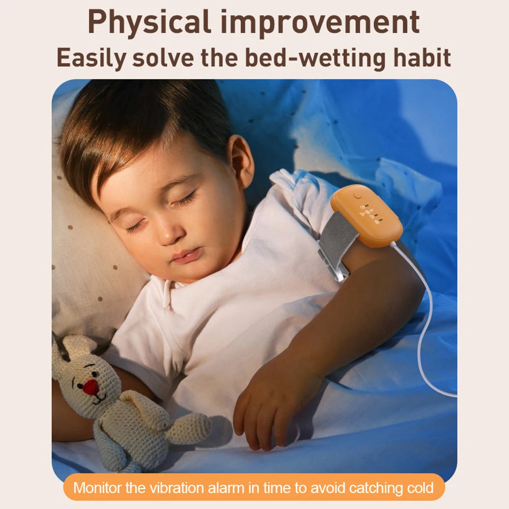 Bedwetting Alarm for Kids & Elderly | Sound & Vibration Modes
