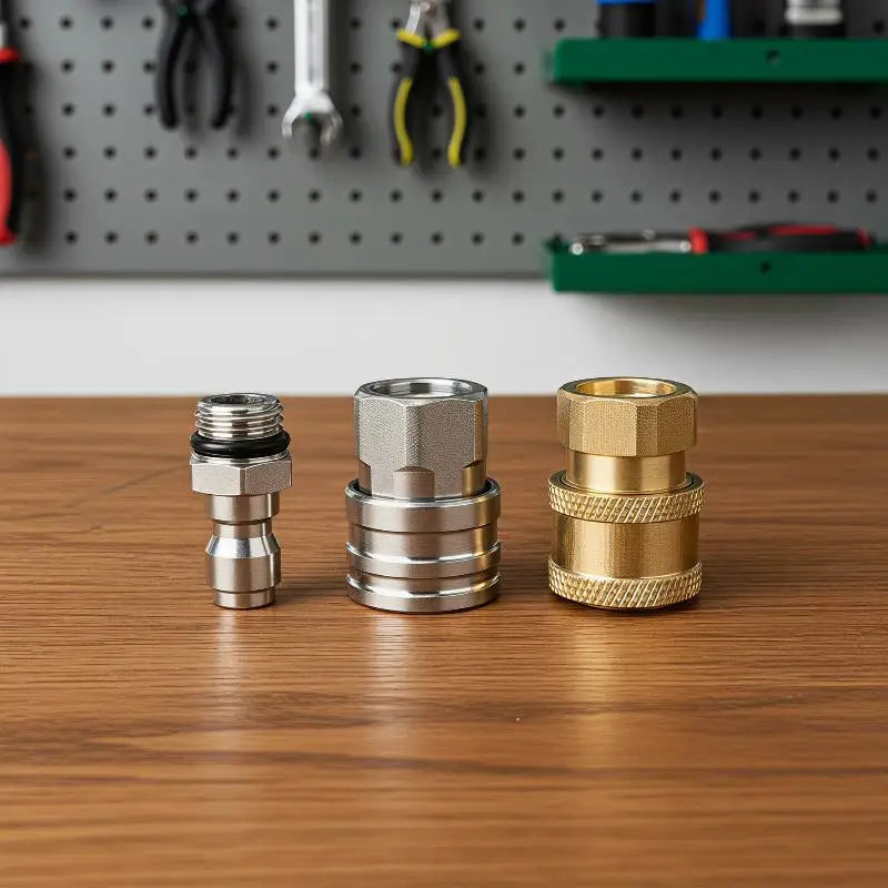 M14 x 1.5 Quick Connector Set – Leak-Proof Pressure Washer Fittings