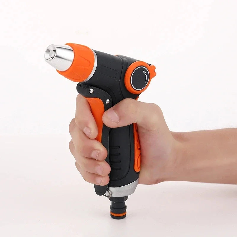 Hose Water Spray Gun Adjustable Car Wash Gun Garden Spray Portable High Pressure Gun Sprinkler Nozzle Garden Water Jet Peaceful Pleasures Health and Wellness