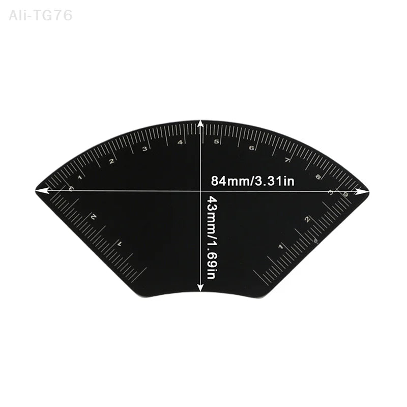 Eyebrow Mapping Ruler | Microblading Brow Shaping Stencil