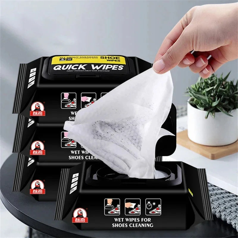 Disposable Sneaker Cleaning Wipes 12 & 30 Pack | Shoe Care