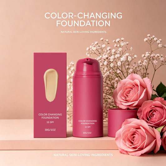 Color Changing Liquid Foundation SPF 15 Concealer | 30g Liquid Foundation Oasis Select