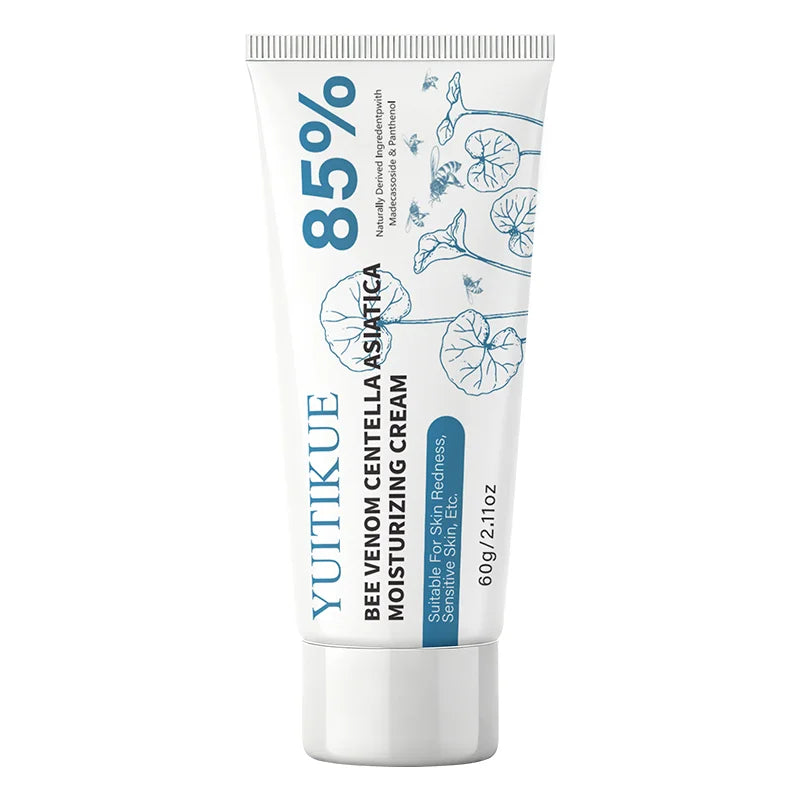 YUITIKUE Bee Venom Centella Asiatica Moisturizing Cream 60g 85% Natural Formula for Sensitive, Redness-Prone Skin Peaceful Pleasures Health and Wellness 1pc
