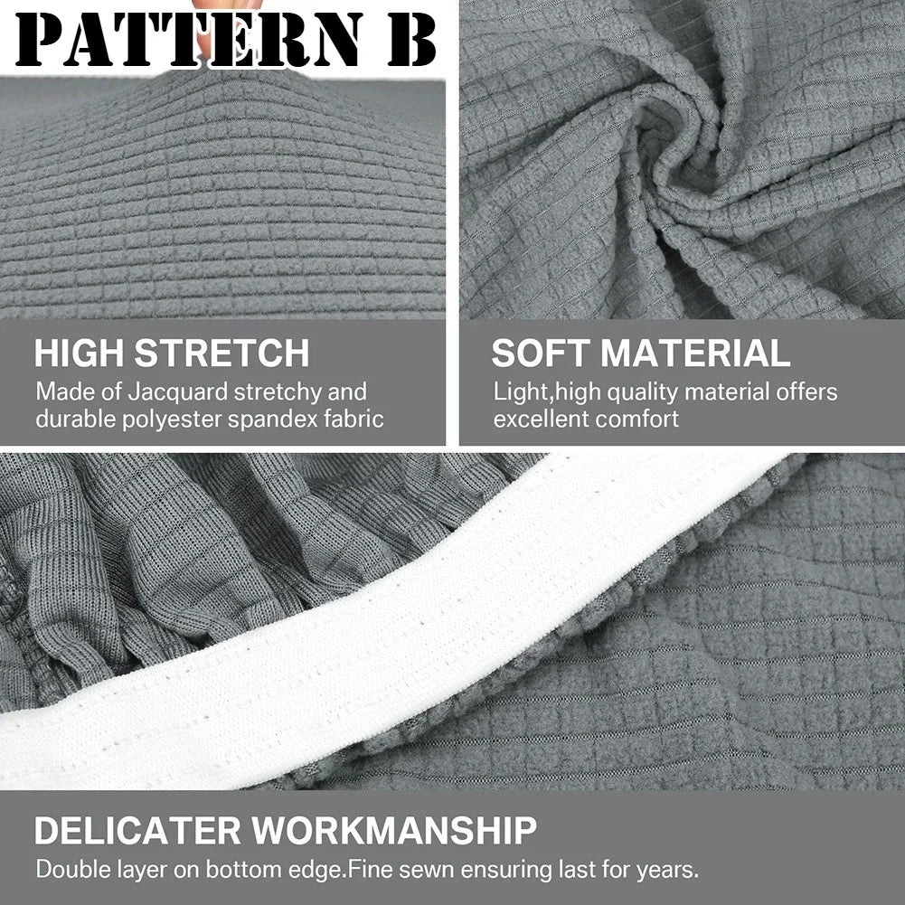Jacquard Sofa Seat Cushion Slipcover Modern Sofa Cushion Cover Furniture Cushion Cover Chair Cushion Covers Furniture Replacemen Peaceful Pleasures Health and Wellness