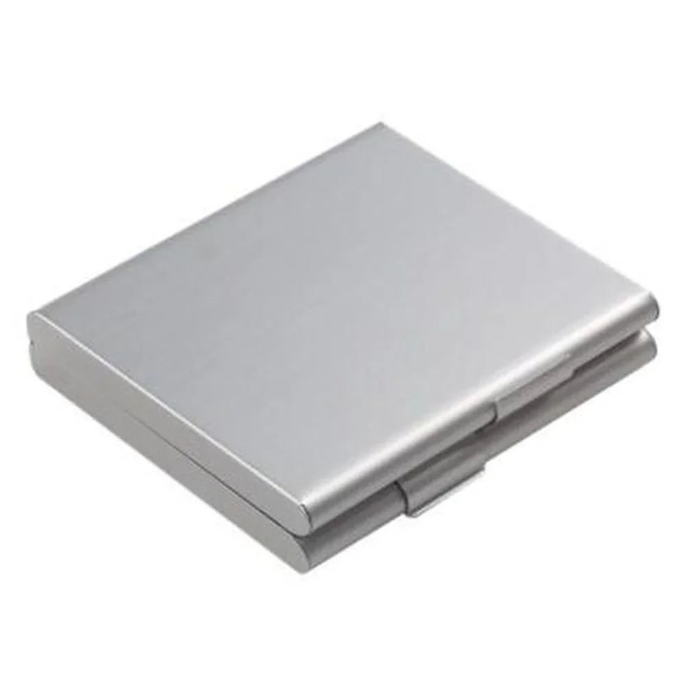 Ultra-thin Clamshell Cigarette Case 20 Sticks Aluminum Alloy Creative