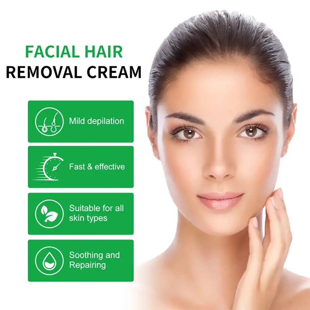 REAROYA Aloe Vera Hair Removal Cream 60g – Painless Peaceful Pleasures Health and Wellness