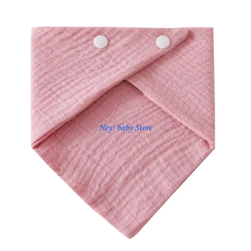 Newborn Baby Drool Bib & Burp Cloth | Soft Cotton 0–1Y