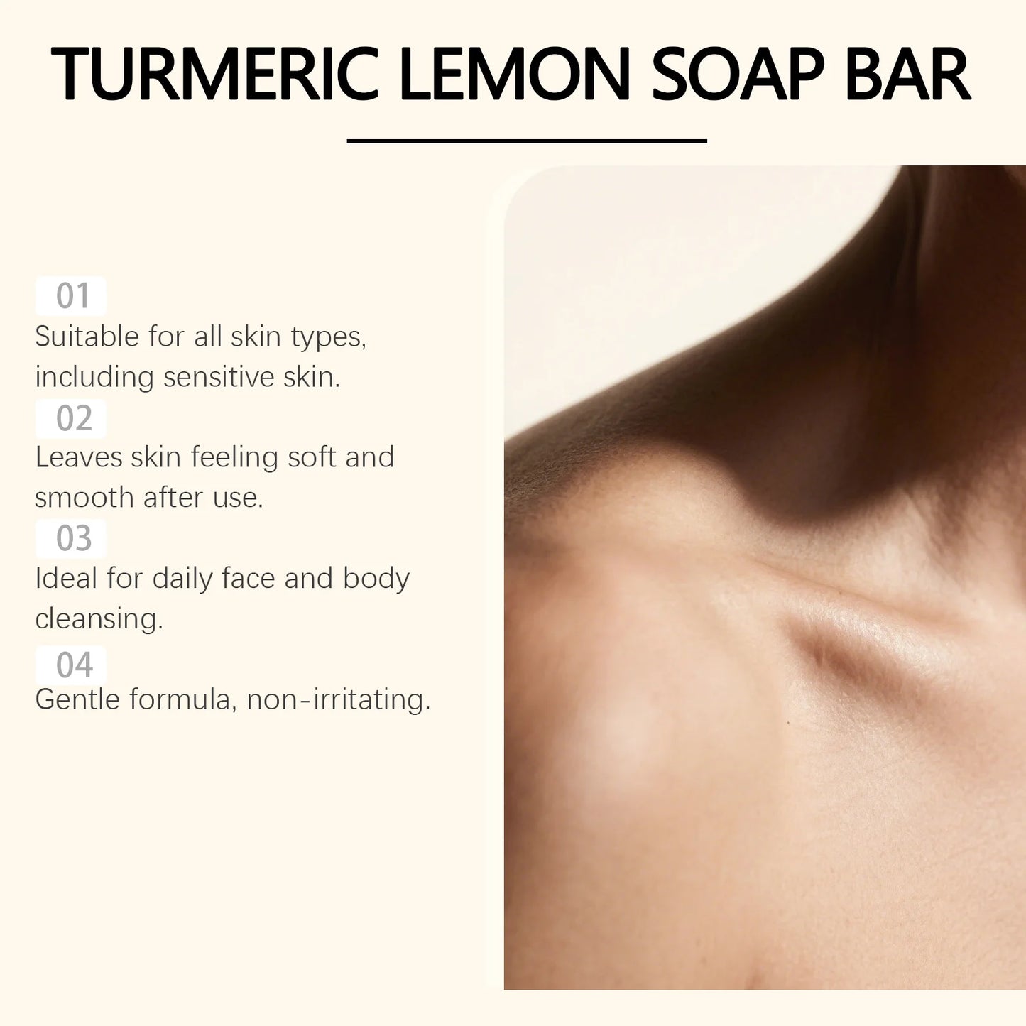 OceAura Turmeric Lemon Brightening Soap – Cleanse & Repair