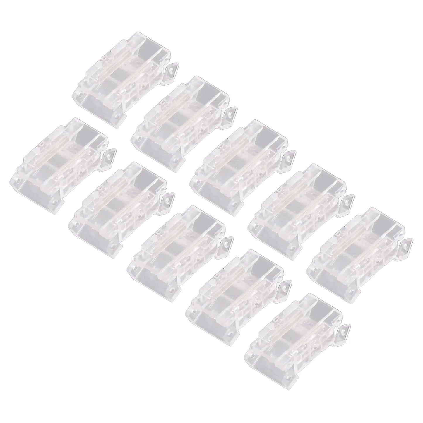LED Light Strip Connectors 2Pin LED Strip Connectors Wide Applications Solderless Strong for Warehouse Peaceful Pleasures Health and Wellness