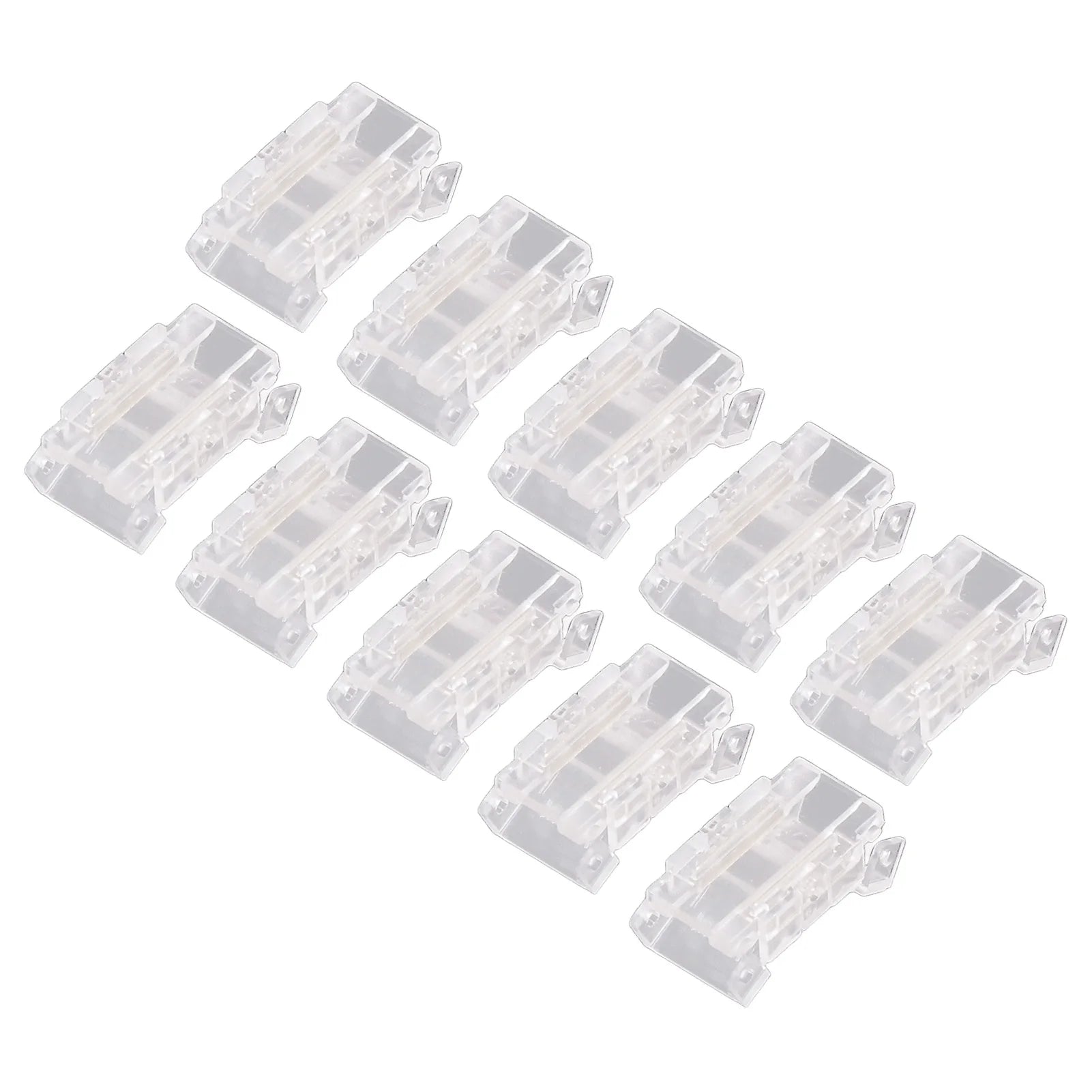 LED Light Strip Connectors 2Pin LED Strip Connectors Wide Applications Solderless Strong for Warehouse Peaceful Pleasures Health and Wellness