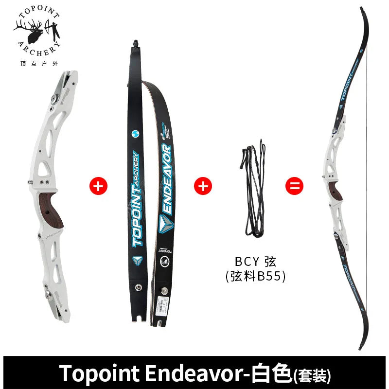 Archery Recurve Bow 18-44lbs Riser ILF Right Hand Hunting Shooting