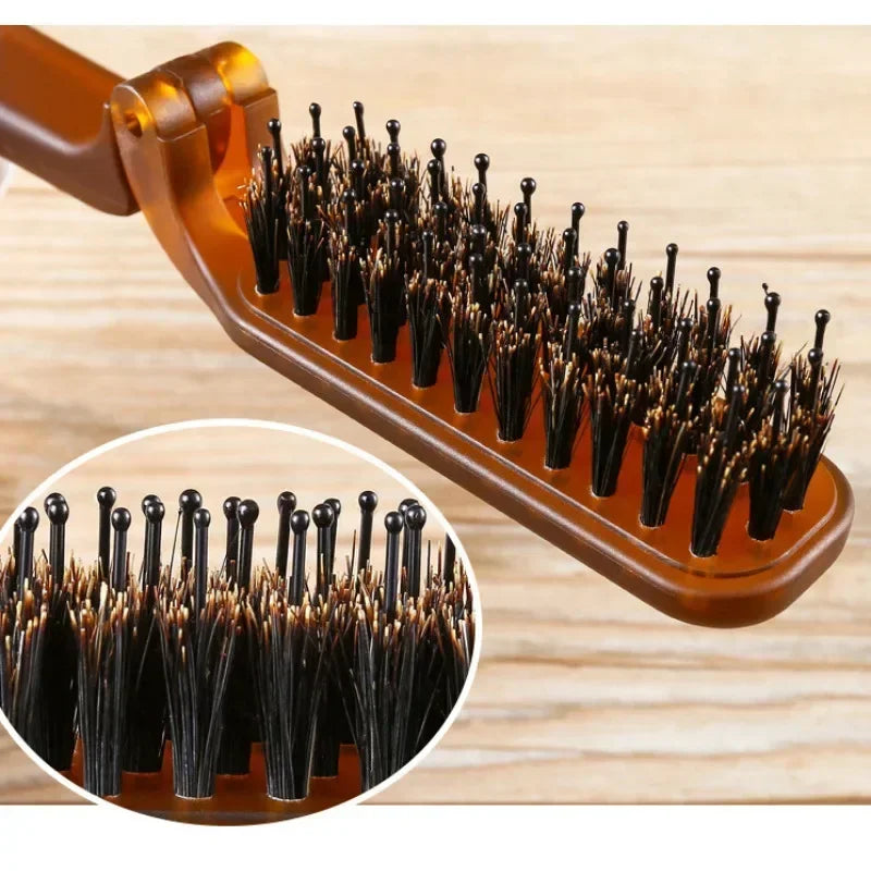 Foldable Hair Comb Scalp Brush Travel Essentials Portable Hair Brush Anti Static Head Massage Combs Dropshipping Peaceful Pleasures Health and Wellness