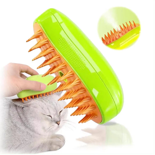 High Quality Plastic USB-Charge Portable Handheld Pet Grooming Brush with Massage Function Luxury Design for Bathroom Use Peaceful Pleasures Health and Wellness