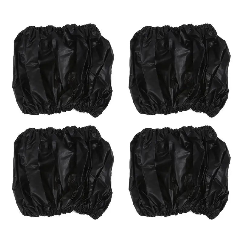 4PCS Stroller Wheel Covers Dustproof Durable Baby Umbrella Wheel Protector Set Easy Disassemble Practical Accessories Peaceful Pleasures Health and Wellness S 2pcs and L 2pcs