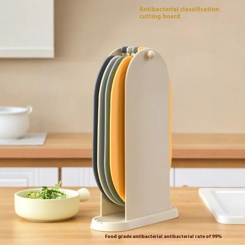Hot TPU Cutting Board, Antibacterial and Mildew Resistant, Kitchen Double-sided Cutting Board, Wall Mounted Meat Cutting Board Peaceful Pleasures Health and Wellness