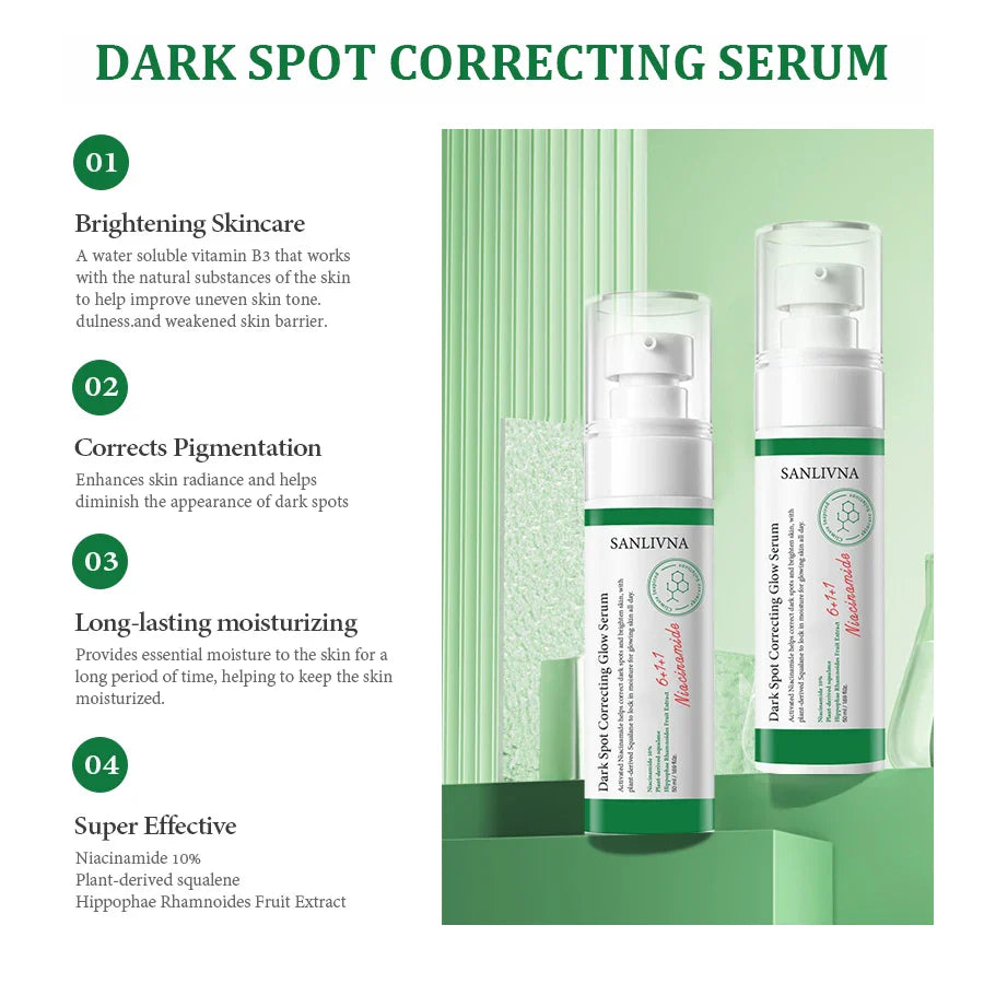 SANLIVNA Brightening Dark Spot Correction Face Serum 50ml