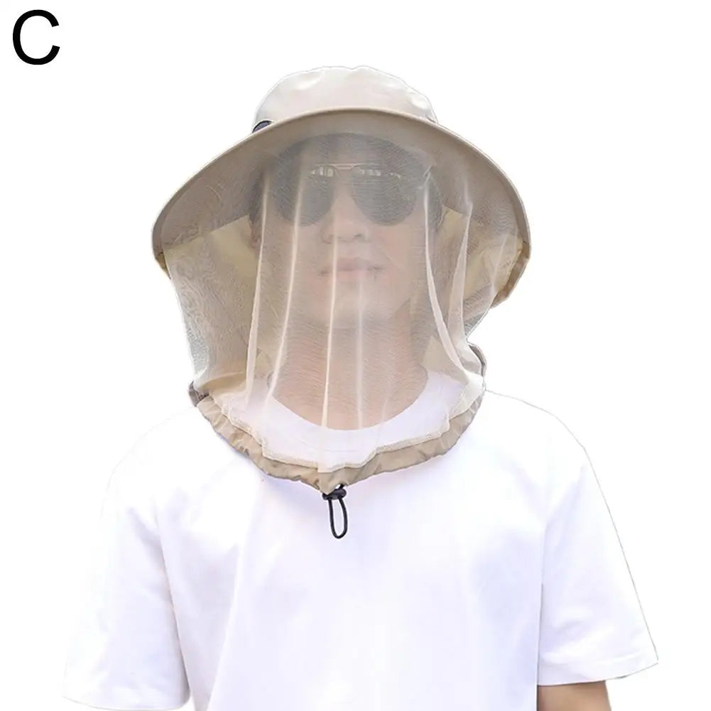 Mosquito Head Net Hat | Full Mesh Bug Shield for Fishing & Outdoors