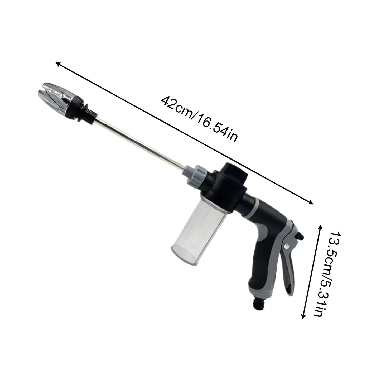 Electric Pressure Washer Portable Car Detailing Gun Adjustable Nozzle High Pressure Sprayer for Home Window Garden Yard Patio Peaceful Pleasures Health and Wellness