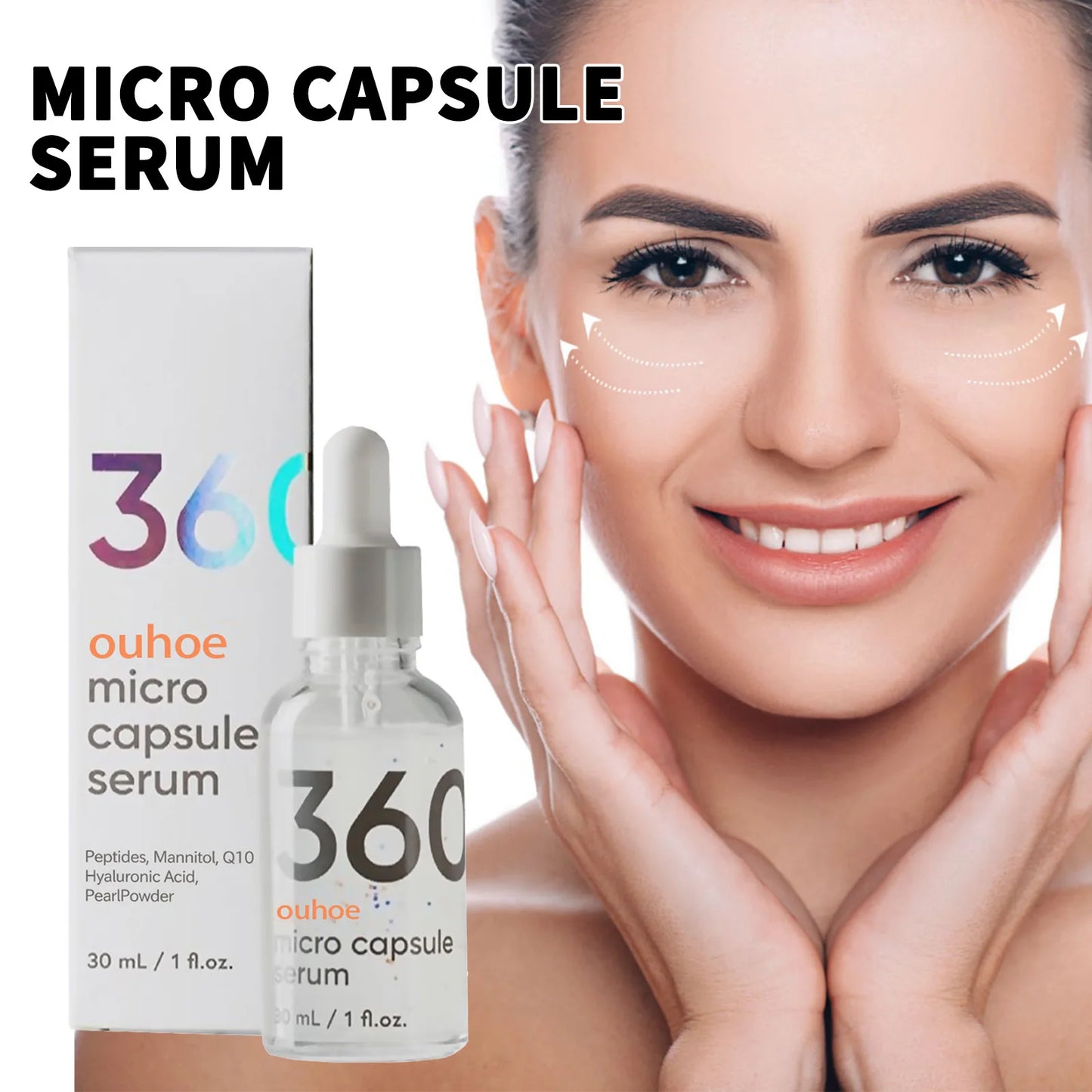 Anti Wrinkle Face Serum Hyaluronic Acid Shrink Pore Lifting Firming Younger Moisturizing Whitening Nourishing Skin Care Products Peaceful Pleasures Health and Wellness