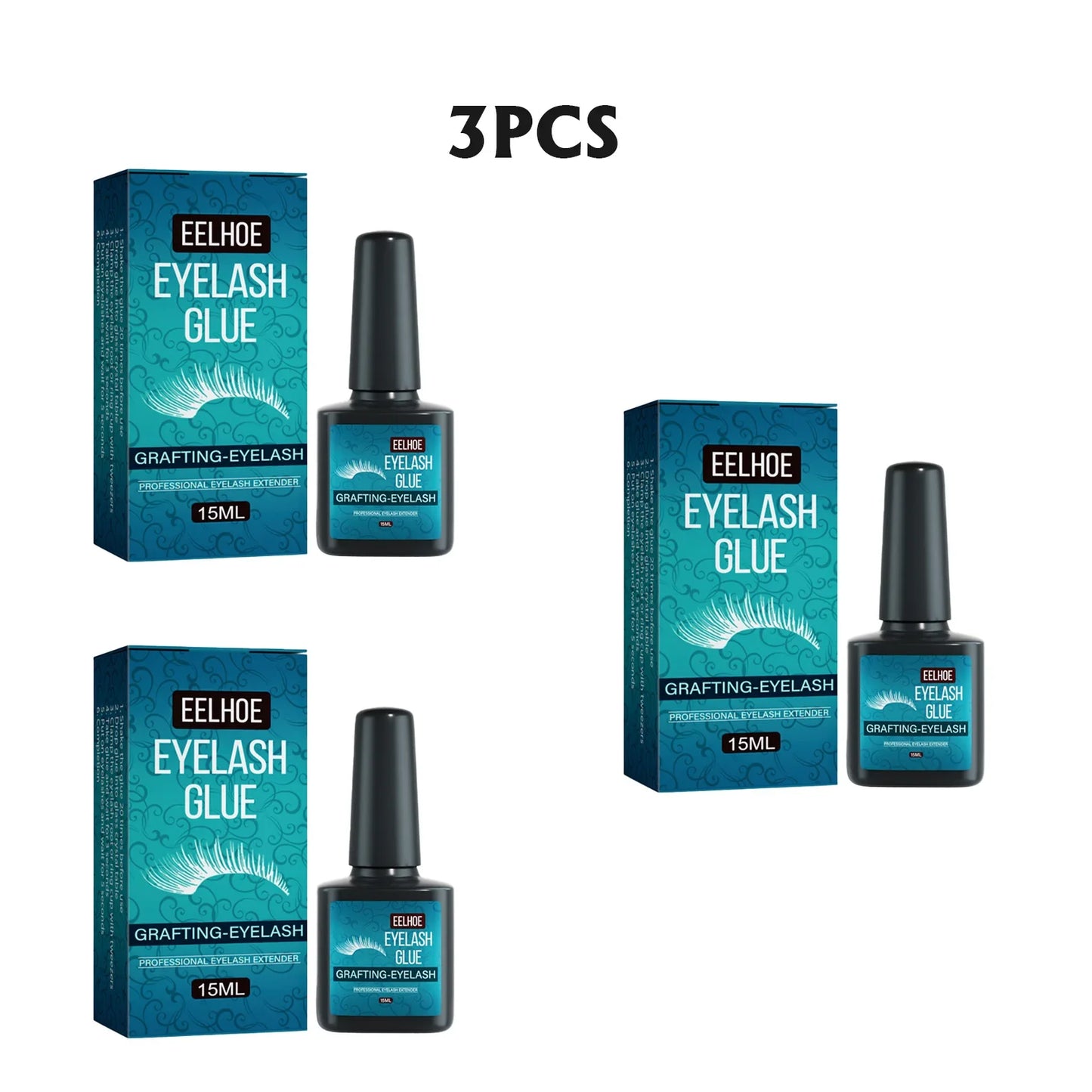 EELHOE Eyelash Glue – Quick Dry, Low Irritation Lash Adhesive