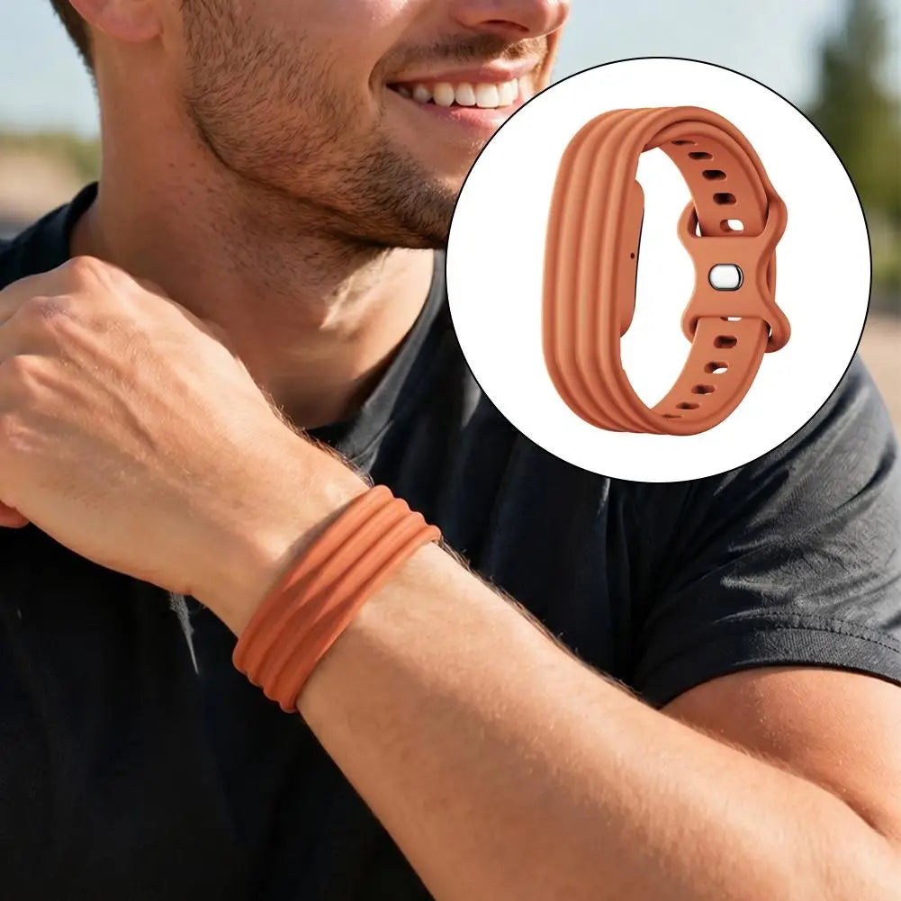 Silicone Sport Band for Google Fitbit Air – Replacement Strap