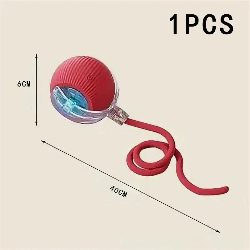 Electric Rolling Ball Cat Toy – Auto Interactive Mouse Ball