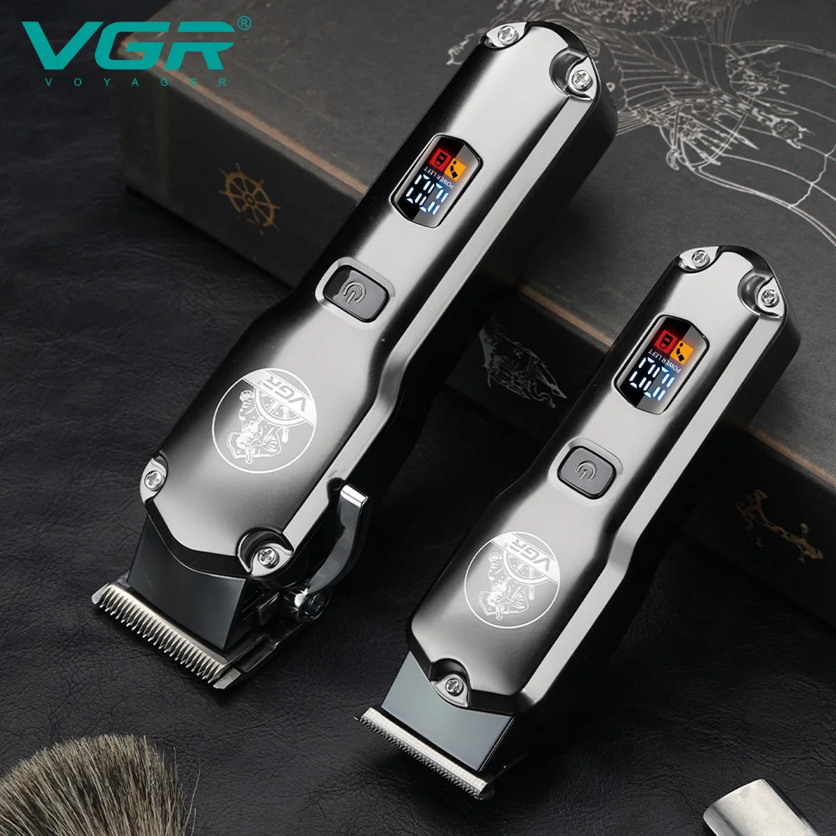 VGR 675 Original Cordless Combo Kit Hair Trimmer For Men Electric Washable Beard Hair Clipper Rechargeable Haircut Machine Peaceful Pleasures Health and Wellness