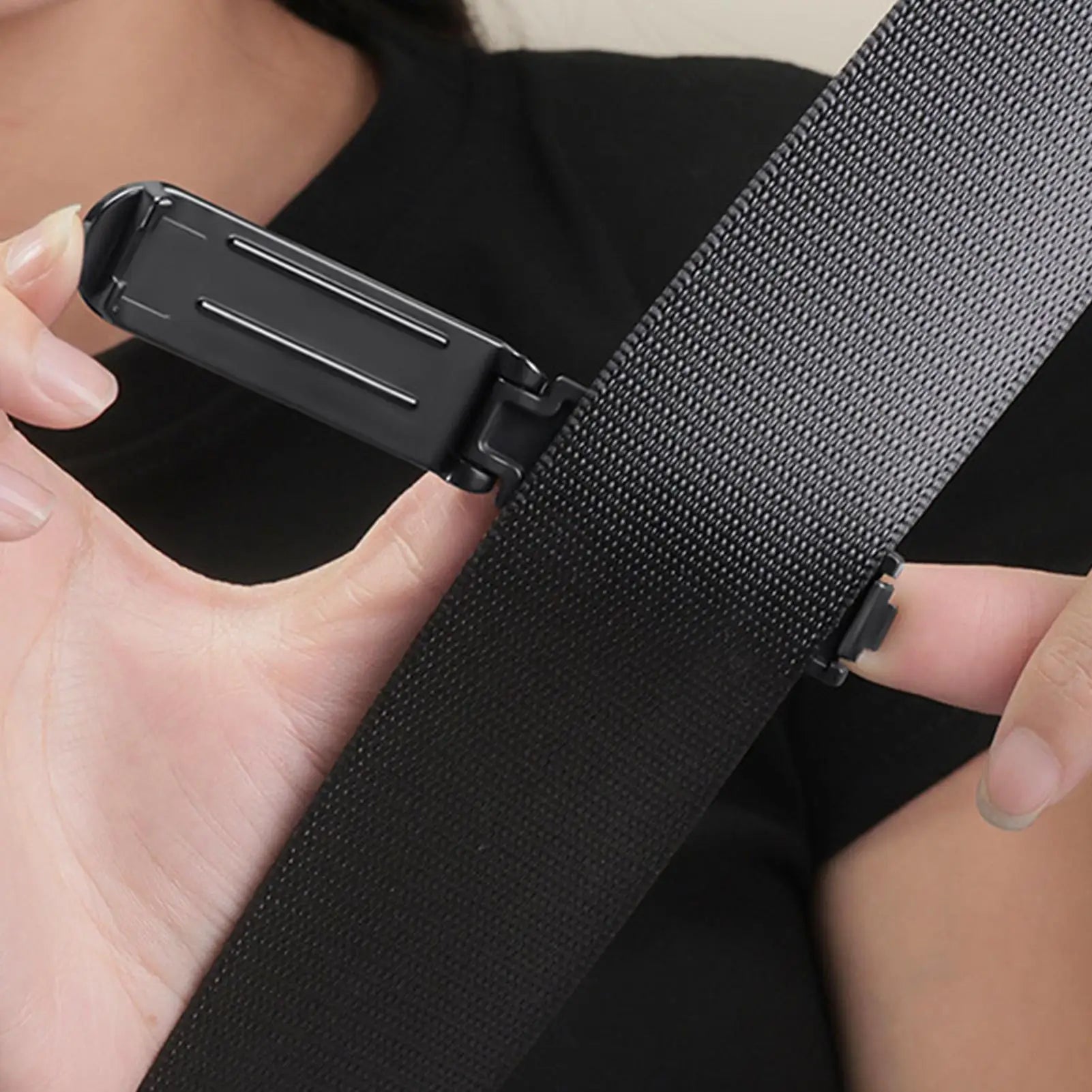 Seat Belt Positioner Clip Comfort Adjuster Fixing Clamp Car Seat Belt Lock for Driver, Truck SUV RV Tractor Pregnant Women Kids Peaceful Pleasures Health and Wellness