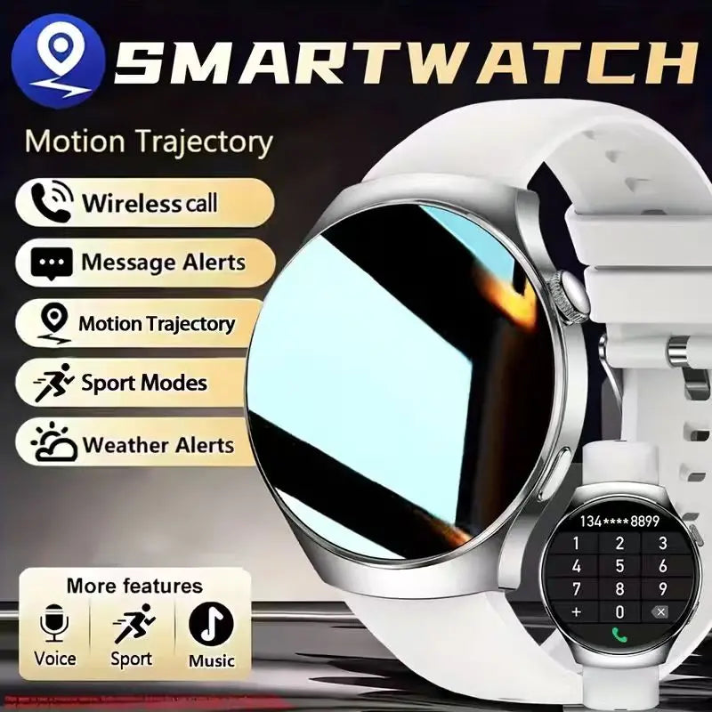 LOMAXFR HD Touch Smart Watch – Calls, Music & Fitness Tracker