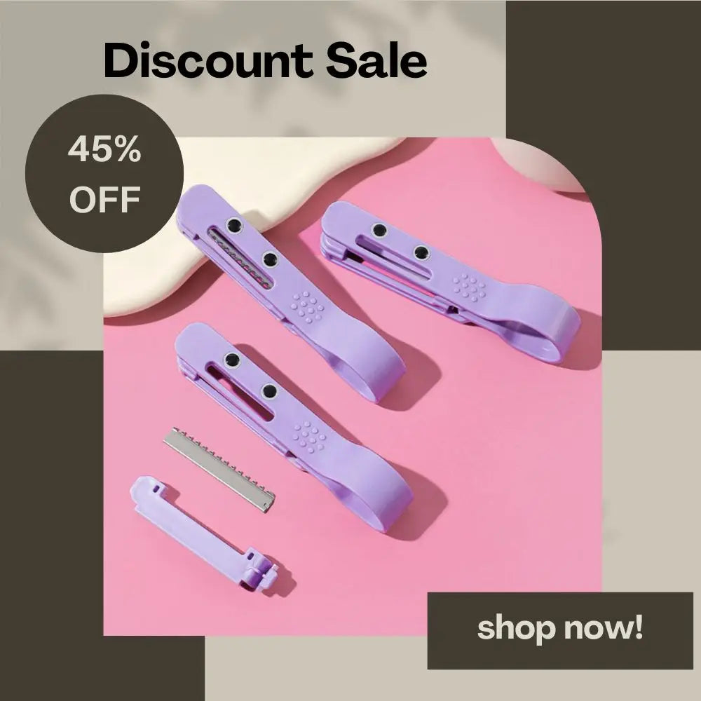 2-in-1 Bang Trimmer & Hair Cutting Comb – Portable