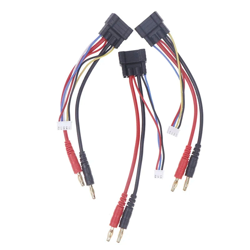 TRX ID Male Charger Lead 2S 3S 4S LiPo to 4mm Banana Plug Cable